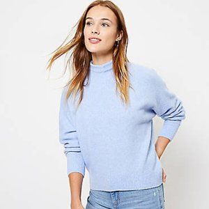 NWT LOFT Mock Neck Dolman Sweater (S)
